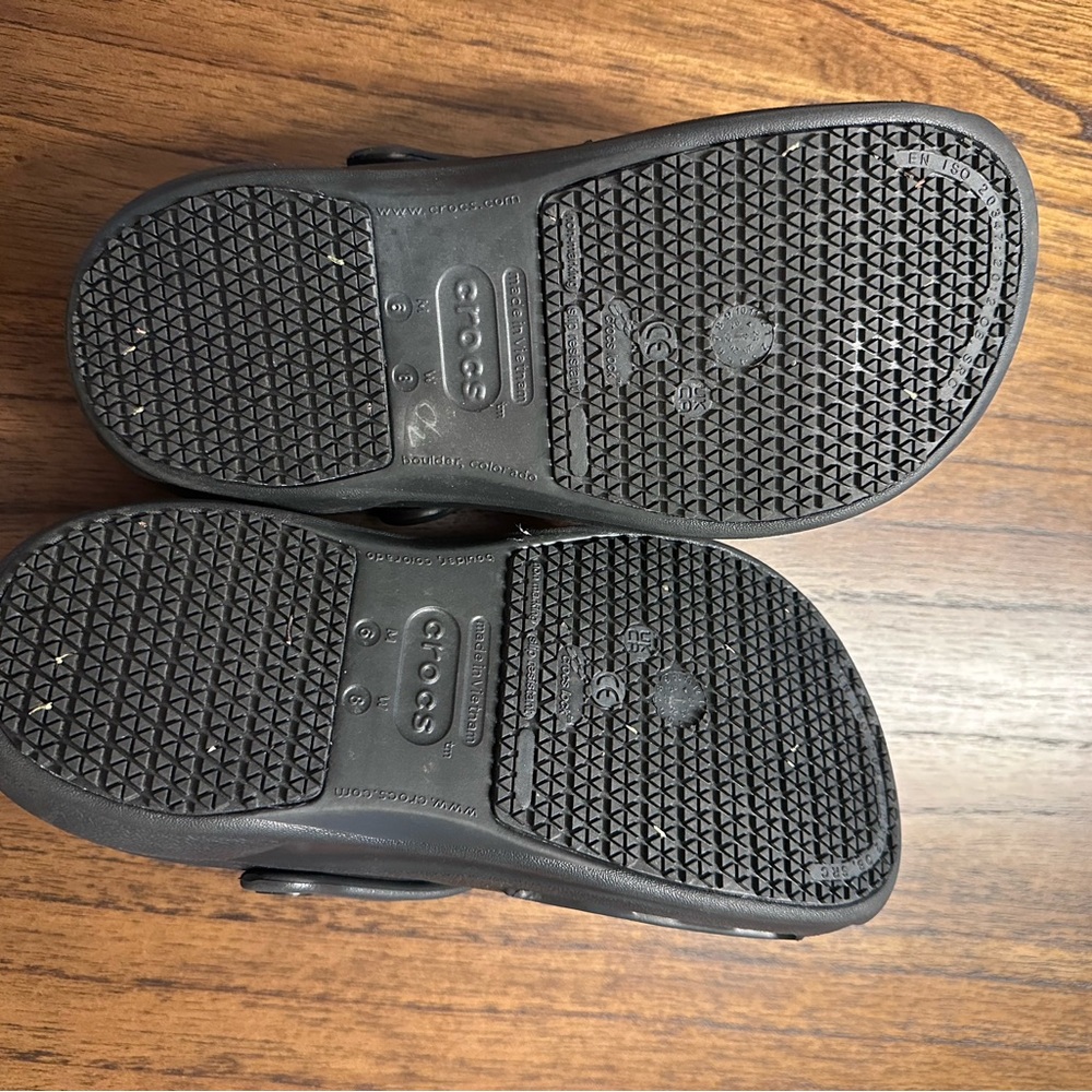 Crocs Black Clogs - Picture 2 of 4